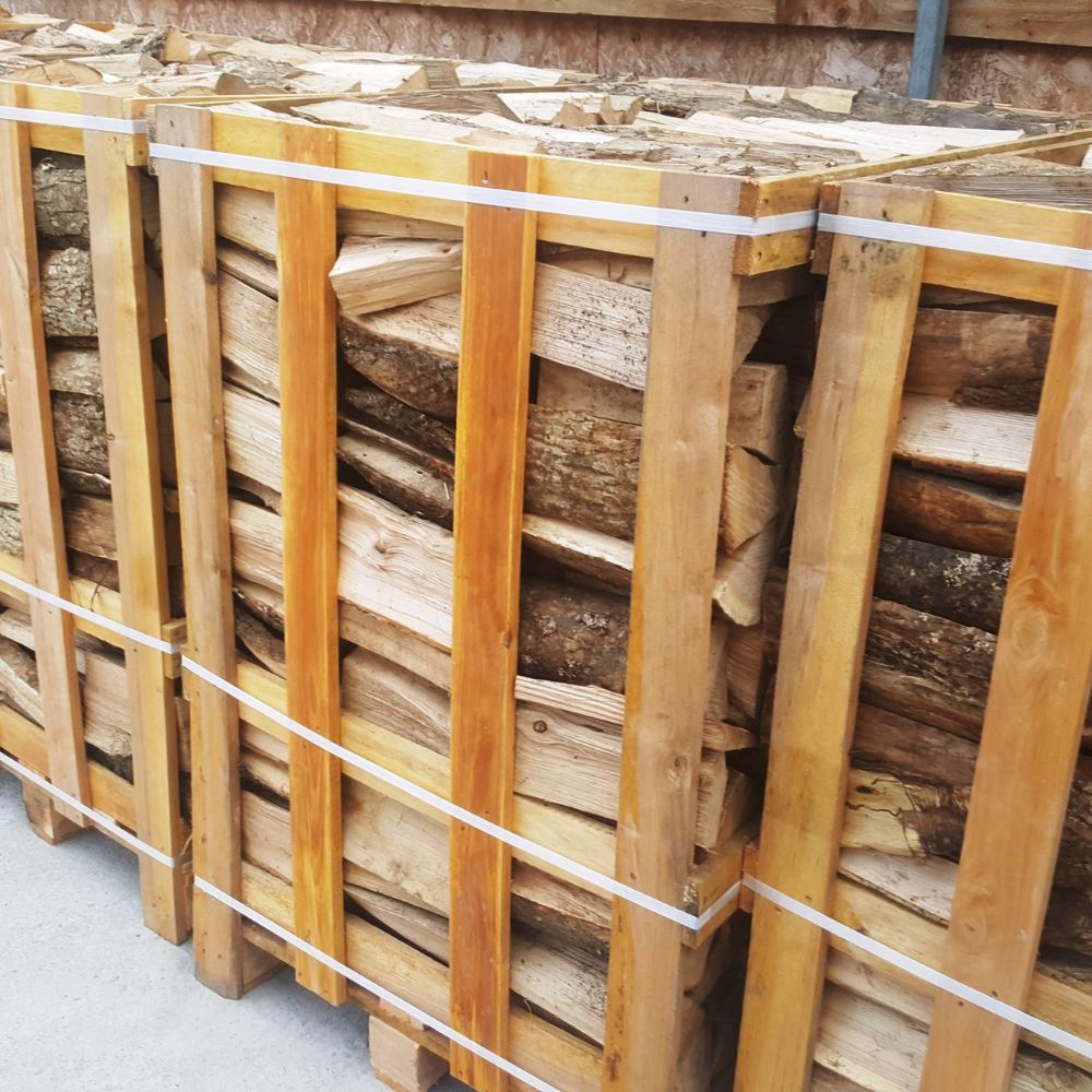 birch logs